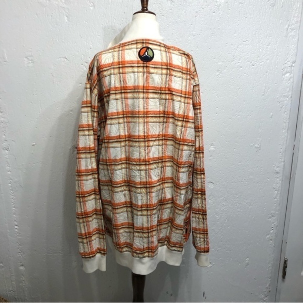Nike air Jordan V 5‎ classic plaid fashion urban jacket XXLarge - Picture 13 of 13